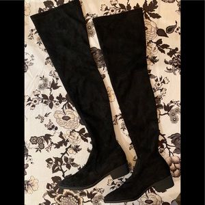New Franco Sarto Faux OTK Black Boot. 7.5